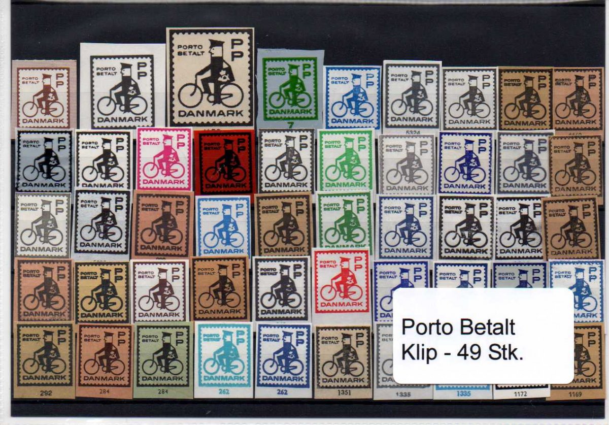 Danmark - Porto Betalt